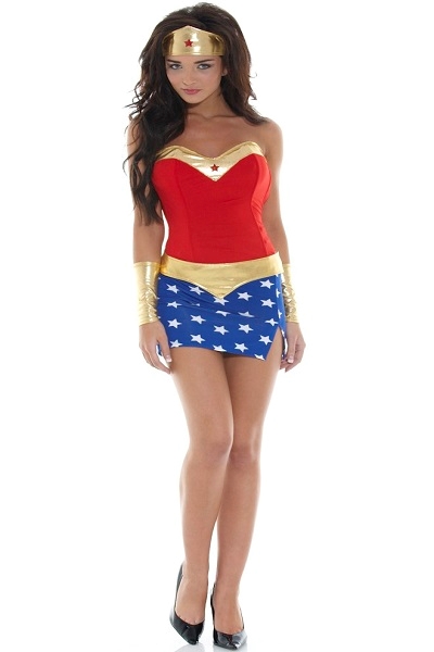 Wonder woman kostume sæt